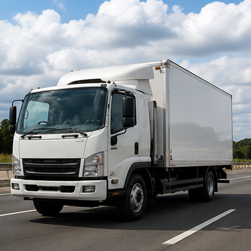 Transport and logistics truck